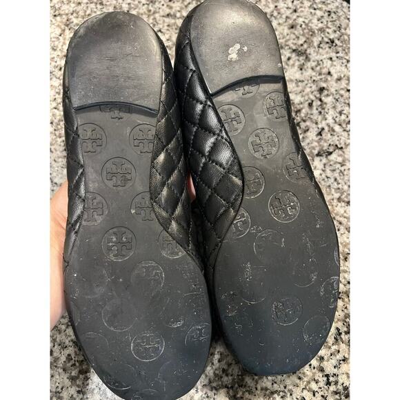 Tory Burch Quilted Flats - Picture 2 of 8